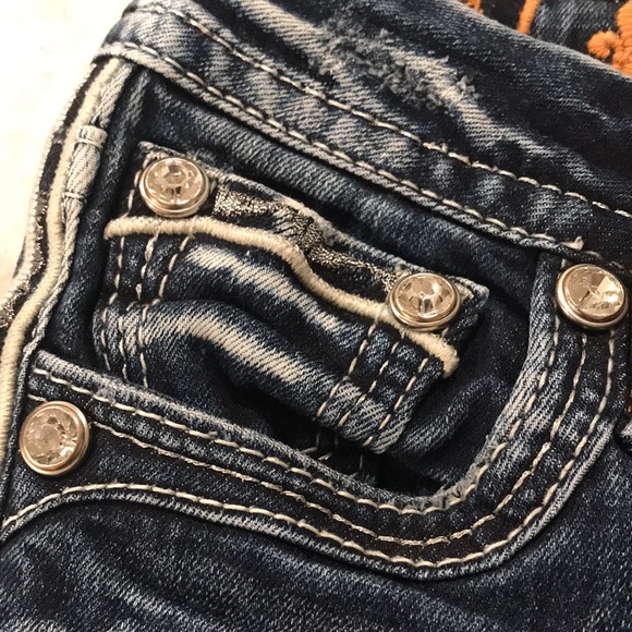 Rock Revival Ruella Straight Jeans Size 26 - Picture 9 of 11